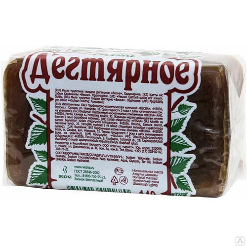 ДЕГТЯРНОЕ т/мыло 140 п/п