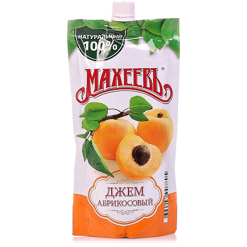 Джем МАХЕЕВ 300гр абрикосовый /дой-пак